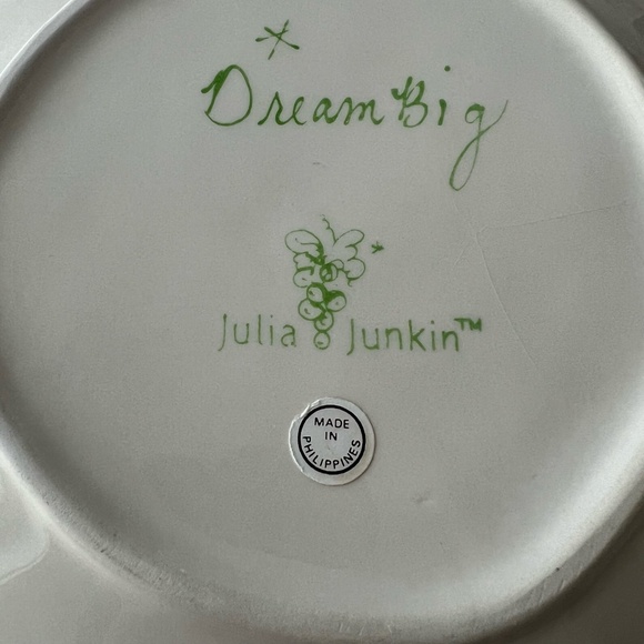 Dream Big Ceramic Decorative Plate by Julia Junkin - Picture 4 of 7